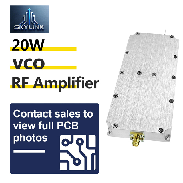 OEM ODM Customized 1.4GHz 20W 8-24V Bidirectional Power Amplifier Module for Wireless RF Transmission RF Module
