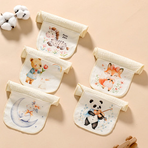 Jianmu-toalla absorbente de sudor para bebé, almohadilla trasera suave y transpirable de algodón puro para bebés, primavera, verano, otoño e invierno - Product Image 1