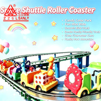 Manège Sanly pour attraction de fête foraine, manèges mini-shuttle, train électrique à thème animalier pour enfants, mini-roller coaster à vendre