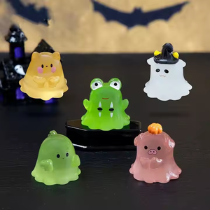 Adornos Pequeños de Resina Luminosos de Animales Fantasma de Alta Calidad para Micro Paisajes, Juguetes Antiestrés para Niños y Niñas - Product Image 4