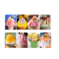 Machine à smoothies, machine à glace en flocons, machine à glace pilée continue en flocons, dédiée aux salons de thé et aux desserts
