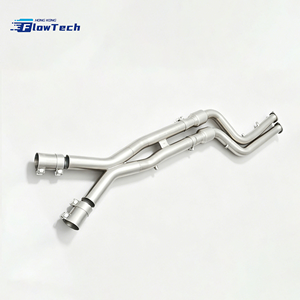 ท่อไอเสีย FlowTech High Performance สำหรับ BMW F97 X3M X4M F98 S58 3.0T ท่อกลาง SS304 ความยาวเท่ากัน อัพเกรดประสิทธิภาพการขับขี่ - Product Image 4