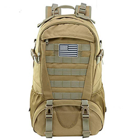 Sac à dos de camping extérieur 2024 en promotion, sac de voyage tactique étanche et extensible pour le voyage
