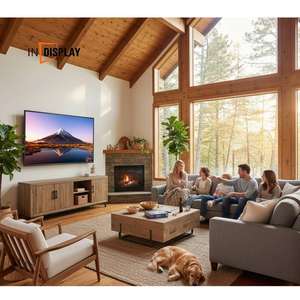 <span class=keywords><strong>Serie</strong></span> <span class=keywords><strong>TV</strong></span> a Proiezione LED Nera con Vetro Temperato Antiesplosione Integrato 4K 120Hz (75 85 98 Pollici) - Product Image 3