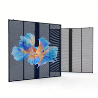 Pantalla LED Transparente para Interiores/Exteriores P3.91-7.82, Alta Definición HDR, Flexible, 3D, Impermeable IP65, 5 Años de Garantía, Venta al por Menor
