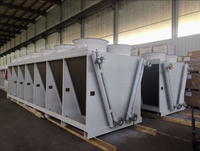 Refroidisseur industriel à tubes à ailettes haute performance, à économie d'énergie, configuration en V, robuste, 800 kW, vente directe usine