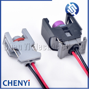 Conector impermeable automático de <span class=keywords><strong>2</strong></span> pines, Conector de arnés de cable de inyector de combustible 13816706 240PC024S8014 para Ssangyong Buick Chevrolet - Product Image 4