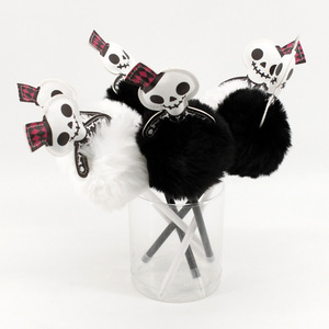 Accessori per la raccolta di famiglia di Halloween oggetti di scena per la foto di zucca ragno fantasma in pelliccia di gel penne per bambini adulti - Product Image 3
