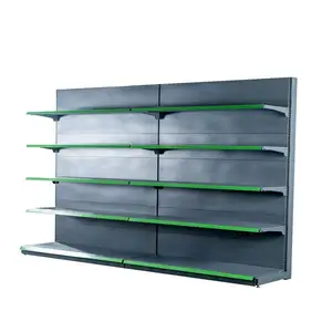 Panel Regal kalt gewalzte Stahl Lebensmittel Regale Supermarkt Store Regal Convenience Store Racking und Regale