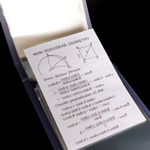 Haute qualité A5 perforé classeur dossier Transparent insérer PP matériel 50 Page insérer papier dossier bureau d'affaires Document - Product Image 6