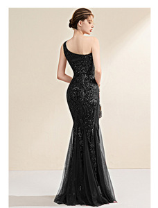Vestido de noche - elegante y sofisticado vestido de fiesta para dama con un estilo largo y sensual - Product Image 6