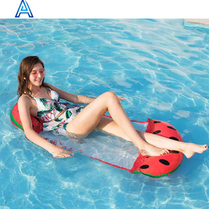 Fabbrica OEM customizzare design in PVC gonfiabile anguria tappetino d'aria con letto ad aria e lettino materasso da salotto forl water float airbe - Product Image 1