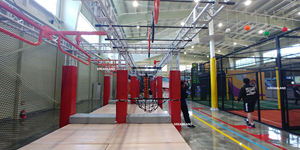 TOPKIDSPLAY jouent labyrinthe personnalisé incroyable <span class=keywords><strong>ninja</strong></span> guerrier cours équipement déformé <span class=keywords><strong>mur</strong></span> - Product Image 4