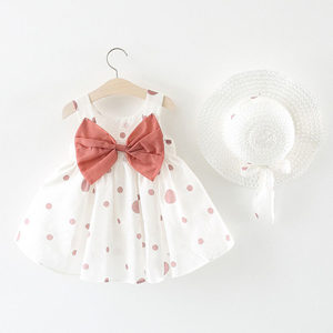 <span class=keywords><strong>Robe</strong></span> trapèze <span class=keywords><strong>pour</strong></span> enfants à bretelles, nouvelle collection, très populaire, <span class=keywords><strong>pour</strong></span> bébés filles, respirante et confortable, avec ceinture à motif floral et bord plissé - Product Image 4