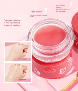 Baume à lèvres hydratant et <span class=keywords><strong>masque</strong></span> pour les lèvres à marque privée, très vendu, infusé au <span class=keywords><strong>miel</strong></span> et au <span class=keywords><strong>sucre</strong></span>, soin des lèvres, huile brillante pour hommes et femmes, atténue les ridules - Product Image 4
