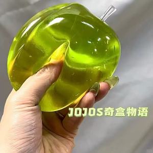 Juguete Antiestrés Creativo de Té Verde y Manzana Verde en Forma de Bola, Juguete de Rebote Lento con Maltosa y Aceite de Coco, Té Verde Creativo - Product Image 2