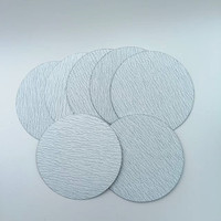 Disque abrasif blanc de haute qualité 3 pouces 4\", 5\" 6\", 7\" Forme ronde Disque de ponçage en boucle OEM pour le polissage du métal