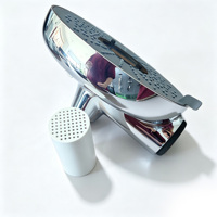 Pommeau de douche filtrant chromé ABS de 8 pouces avec jet pluie haute pression, élimine le chlore et les métaux lourds, design moderne, fixation murale