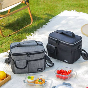 תיק צידנית מבודד פרימיום 600D אוקספורד, עמיד למים, 12 ליטר, עיצוב מודרני, מתאים למנגל ופיקניק, ניתן להתאמה אישית, לשמירה על טריות - Product Image 4