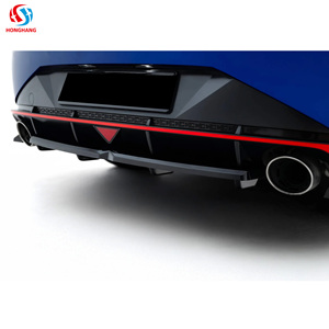 Difusor Trasero ABS para Hyundai <span class=keywords><strong>Elantra</strong></span> <span class=keywords><strong>N</strong></span> Mk7 <span class=keywords><strong>2022</strong></span>-2023 CN7 <span class=keywords><strong>N</strong></span> Performance - Product Image 3
