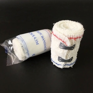 Bande de crêpe, bande élastique, produits d'hygiène pour les premiers secours, soins des plaies, 4,5 m - Product Image 5