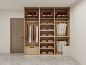 <span class=keywords><strong>Armario</strong></span> Moderno <span class=keywords><strong>Blanco</strong></span> Personalizado para Dormitorio con <span class=keywords><strong>Puerta</strong></span> de Vidrio y LED - Product Image 2