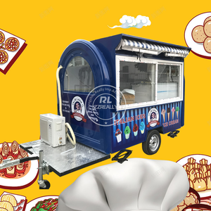 Camión móvil de comida rápida OEM <span class=keywords><strong>para</strong></span> helados, remolque de comida de acero inoxidable, <span class=keywords><strong>carrito</strong></span> <span class=keywords><strong>pequeño</strong></span> de venta de helados y café <span class=keywords><strong>para</strong></span> perritos calientes - Product Image 5