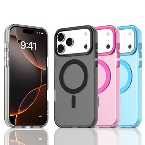 เคสโทรศัพท์มือถือพลาสติก TPU ผิวด้านโปร่งแสงกันกระแทกสำหรับ iPhone 17 Air Pro Max ฝาครอบป้องกันสีเหลือง - Product Image 1