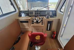 GOLDLUCK JY-490 49ft/14.96m Yacht de pêche commercial en fibre de verre de luxe Moteur hors-bord en eau salée Console centrale Bateaux de sport - Product Image 6