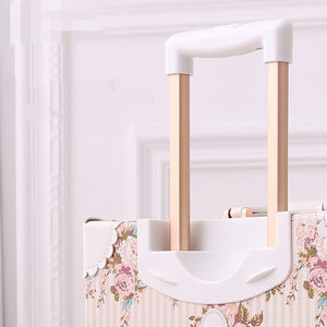 Hete Verkoop Luxe Vintage Travel Trolley Box Retro Stijl Tsa Lock Koffer Spinner Wielen Met Pu Lederen Nieuwe Vintage Bagagesets - Product Image 5