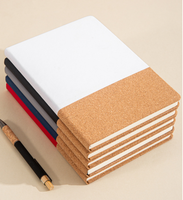 Carnet personnalisable A5 en cuir souple avec pages lignées – Idéal pour le bureau, les réunions, les études et comme journal intime – Vente en gros