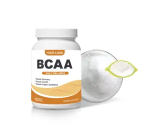 Hersteller liefert Nahrungsergänzungsmittel Gesundheitswesen 500 g bcaa-Aminosäuren 99% reines Protein bcaa