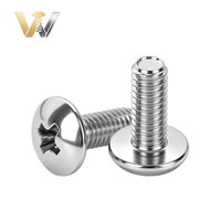 China Hot Selling Metal 304 Stainless Steel Pan Head Self Tapping Screw Manufacturer Custom M1/M6 Self Tapping Fasteners Screws
