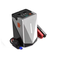 Accessoires de voiture en ligne Pièces de voiture Outils d'urgence 6 en 1 Pompe à air pour roues de voiture de tourisme Démarreur avec batterie externe