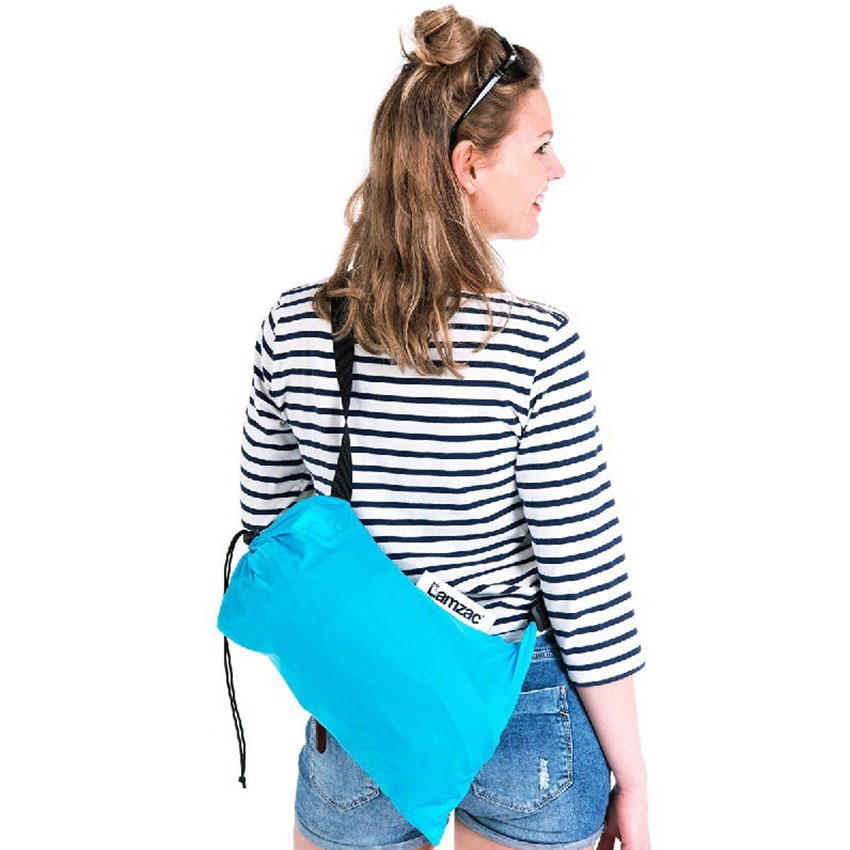 Best Quality Outdoor Camping Pouch Beach Chair Lounger Lazy Travelling Pneumatic Sofa Bed