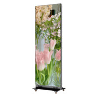 Écran Totem LED Portable AOYI - Écran d'Affichage Pliable à Haute Luminosité avec Technologie COB et GOB pour Événements