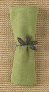 Rond de serviette tendance en fer massif avec un design élégant Parfait pour la maison et la cuisine à manger Utilisation élégante de la vaisselle - Product Image 2