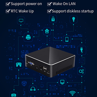 Mini PC de poche YINGCHI, Intel Core I5 4200U/4210Y I7 4500U, double moniteur 4K pour VGA SSD, pour la maison, le bureau et l'éducation scolaire