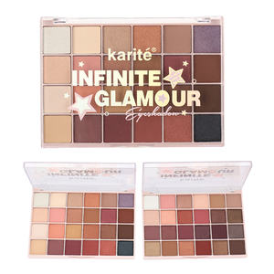 कार्टे अनंत ग्लैमर 24 रंग शिमर आंखों पैलेट पेशेवर मेकअप कॉस्मेटिक कस्टम लोगो निजी लेबल आंख छाया - Product Image 3