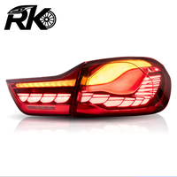 Ensemble de feux arrière LED à effet écailles de dragon rouge pour Série 4 GTS M4 F32/F82/F33/F83/F36/SJC 12V