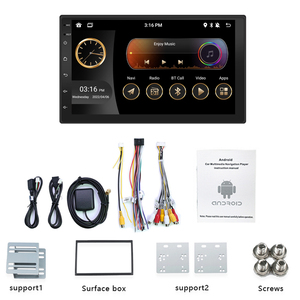 <span class=keywords><strong>Radio</strong></span> Universal para Auto Android de 7 Pulgadas con Estéreo, Navegación GPS Integrada, CarPlay Inalámbrico, WIFI, <span class=keywords><strong>Reproductor</strong></span> de <span class=keywords><strong>CD</strong></span> 4G, Transmisor FM, DVR - Product Image 2