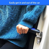 Poignée d'assistance OEM pour voiture avec marteau de sécurité, poignée de soutien automobile pour personnes âgées, handicapées, femmes enceintes, poignée d'assistance portable pour la sortie de voiture