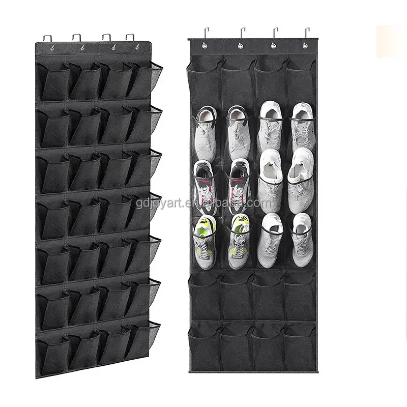متعددة جيوب جدار حقيبة للحمل التخزين المنظم 24 جيوب حقيبة تخزين قابلة للحمل منظم وضع الأحذية