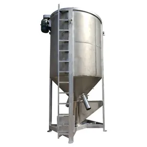 Various specifications of feed mixers exported to the world plastic vertical colour mixer