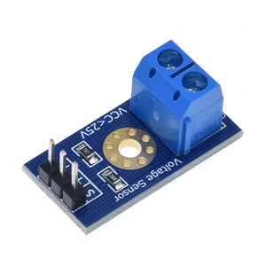 Módulo de Sensor de voltaje estándar de electrónica inteligente DC 0-25V ladrillos electrónicos de prueba para <span class=keywords><strong>Arduino</strong></span> DIY <span class=keywords><strong>Kit</strong></span> <span class=keywords><strong>Robot</strong></span> inteligente - Product Image 1