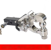 Barre de remorquage arrière monobloc en acier au manganèse avec récepteur carré anti-collision, compatible avec les véhicules tout-terrain LC250 24 26