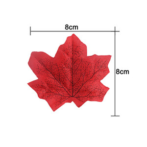 A-225 500PCS Artificial Fabric Silk <strong>Maple</strong> <strong>Leaf</strong> Mixed Fakes Lifelike Autumn <strong>Leaf</strong> for Halloween Party Festival Table Decorations