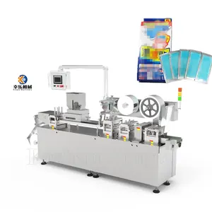 Good Quality Antipyretic Stickers Alu Pvc healthcare packaging Hot Sealing Blister Packing Machine For Tablet