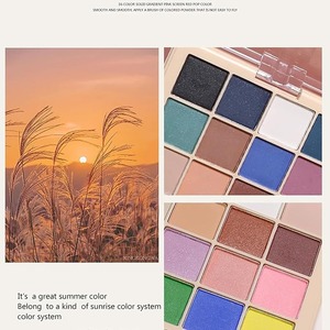 Paleta de polvos pigmentados para uñas - 16 colores de pigmento sólido, polvo ultrafino para decoración de uñas - Product Image 3