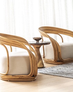 Chaises de salon en rotin de luxe du Vietnam - Product Image 6